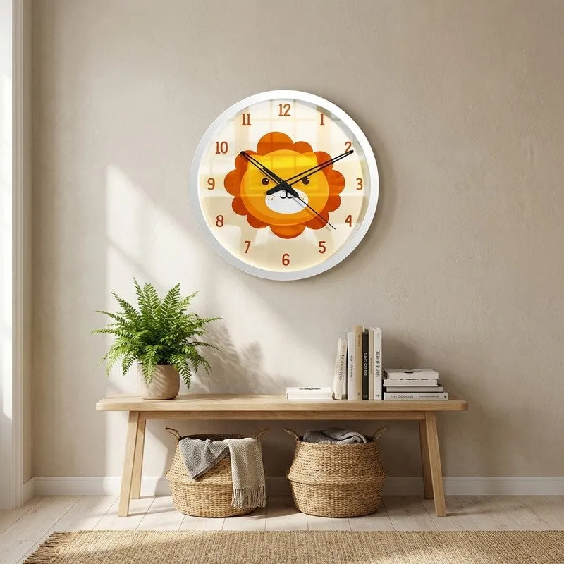 Lionix MDF Wall Clock media 1