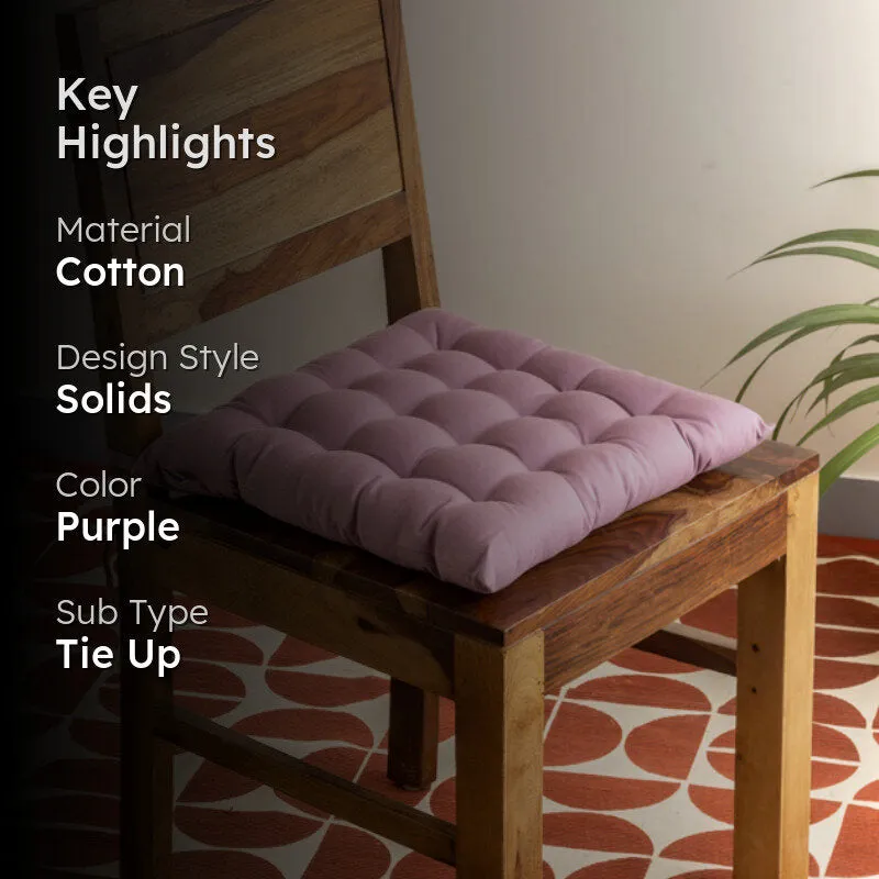 Rowan Chair Pad (Lilac Purple) - Set Of Six media 2