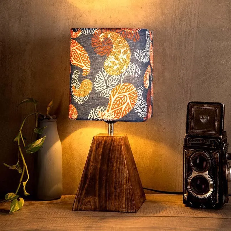 Precious Paisley Fabric Table Lamp - Multicolor media 1