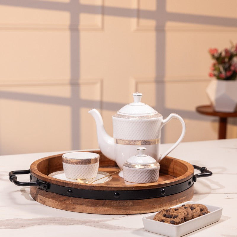 IronGrip Wood Serving Trays