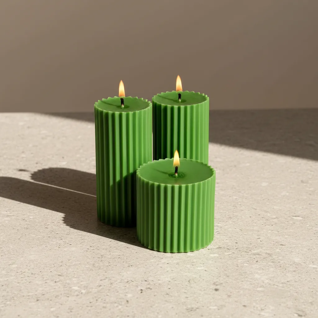 Combo of 2 'Belief' & 1 'Faith' Scented Candles - Crme de la Shea Scented media 1