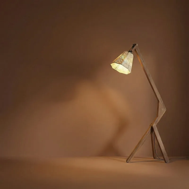 Faye Arched Wooden Floor Lamp media 6