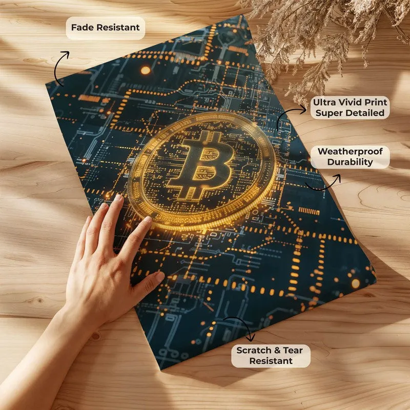 Crypto Circuit Wall Poster media 9