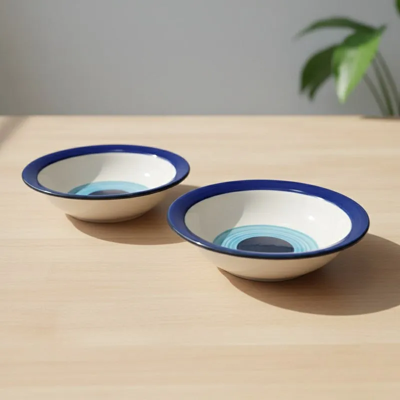 EvilEye Ceramic Pasta Plates - Set Of Two media 4