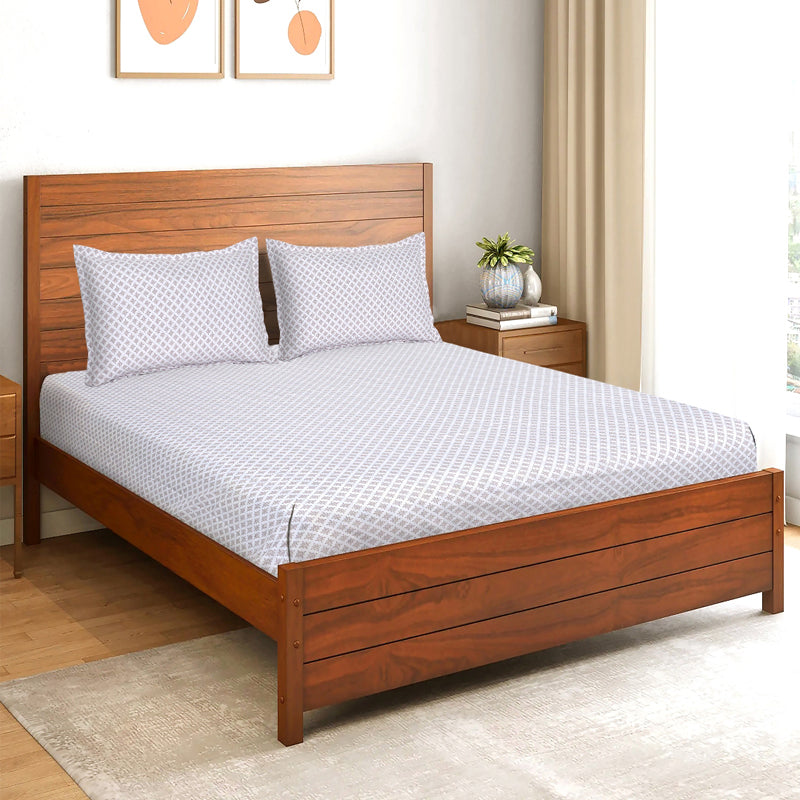 Saral Home Porto Microfiber Microfiber Bedsheet - 350 GSM