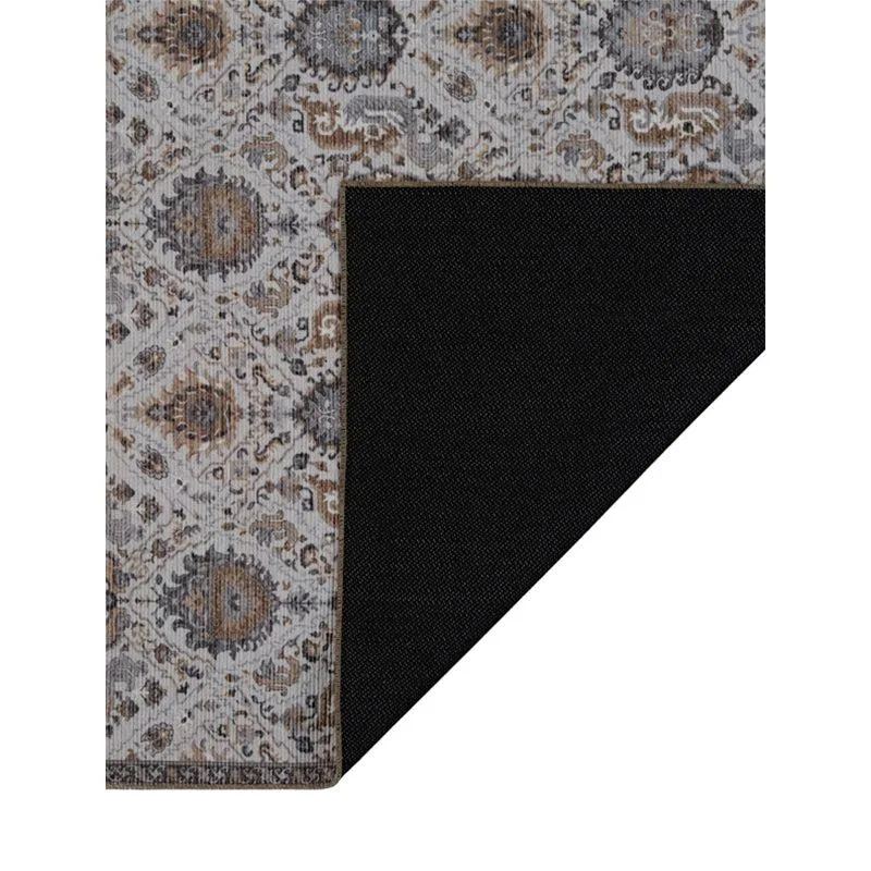 Daniyar Ethnic Carpet - Ash media 5