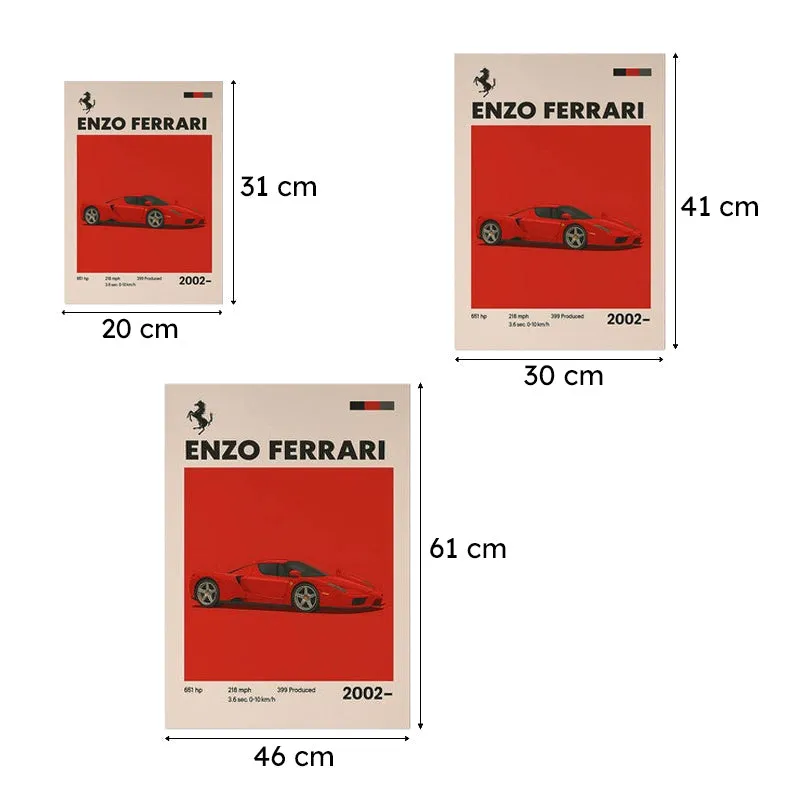 Ferrari Wall Poster media 9