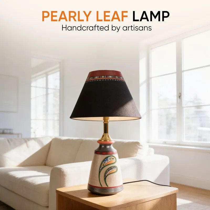 Suri Terracotta Fabric Table Lamp - Multicolor media 4