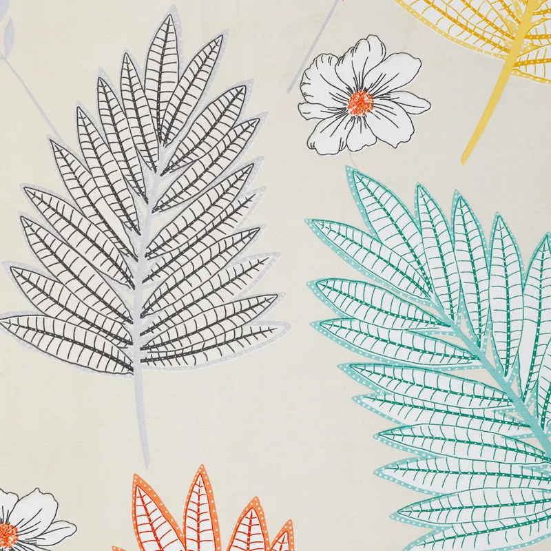 Pastel Ferns Diwan Set - Six Piece Set media 5