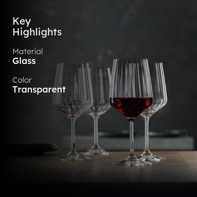 Spiegelau Lifestyle Red Wine Glasses (630 ML) - Set Of Four image 2