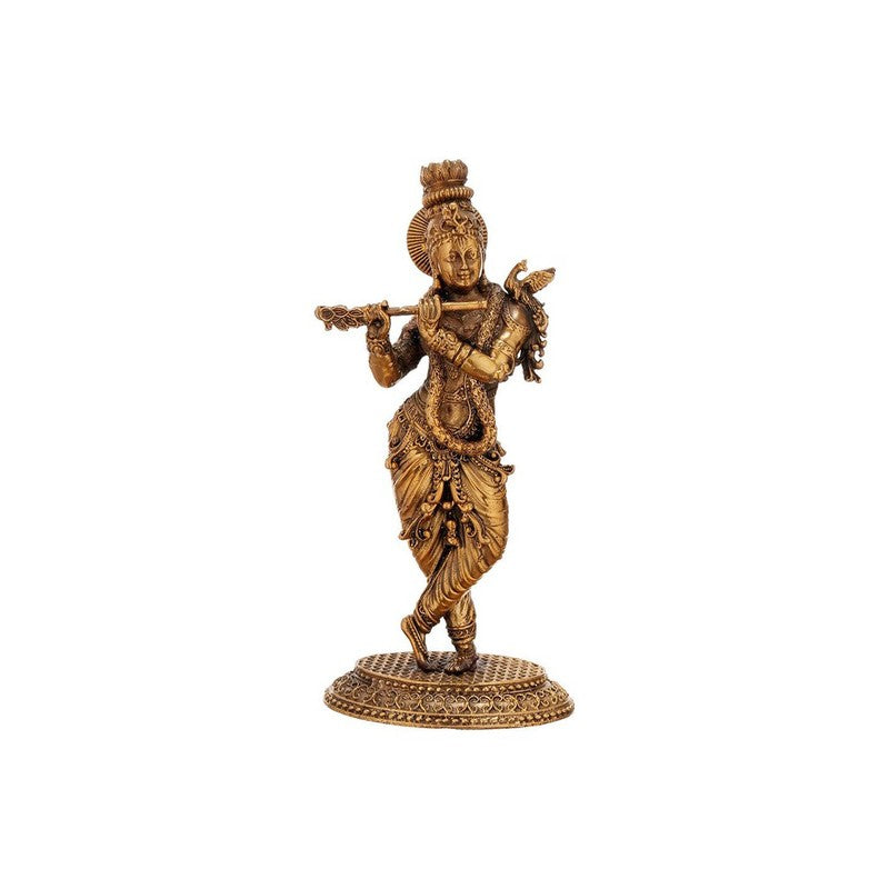 Lord Krishna Tribhanga Idol media 8