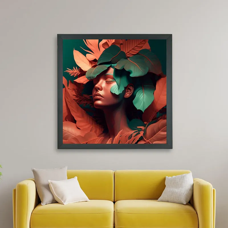 Mother Nature Wall Art With Resin Frame media 5