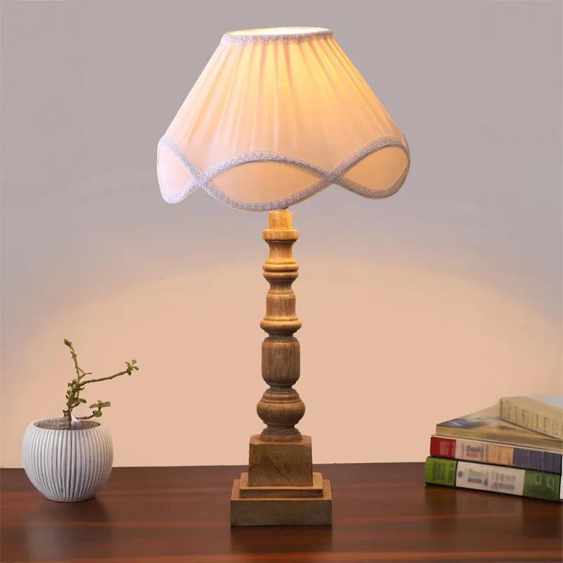 Valencia Arbor Wooden Table Lamp media 2