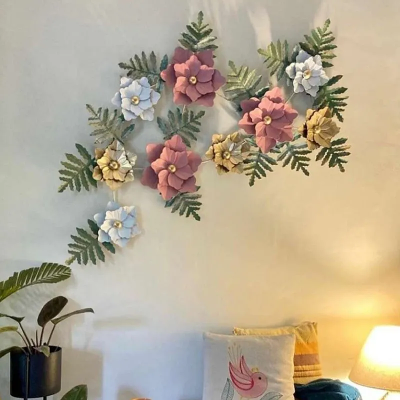 Jardin Luxe Floral Metal Wall Accent media 1