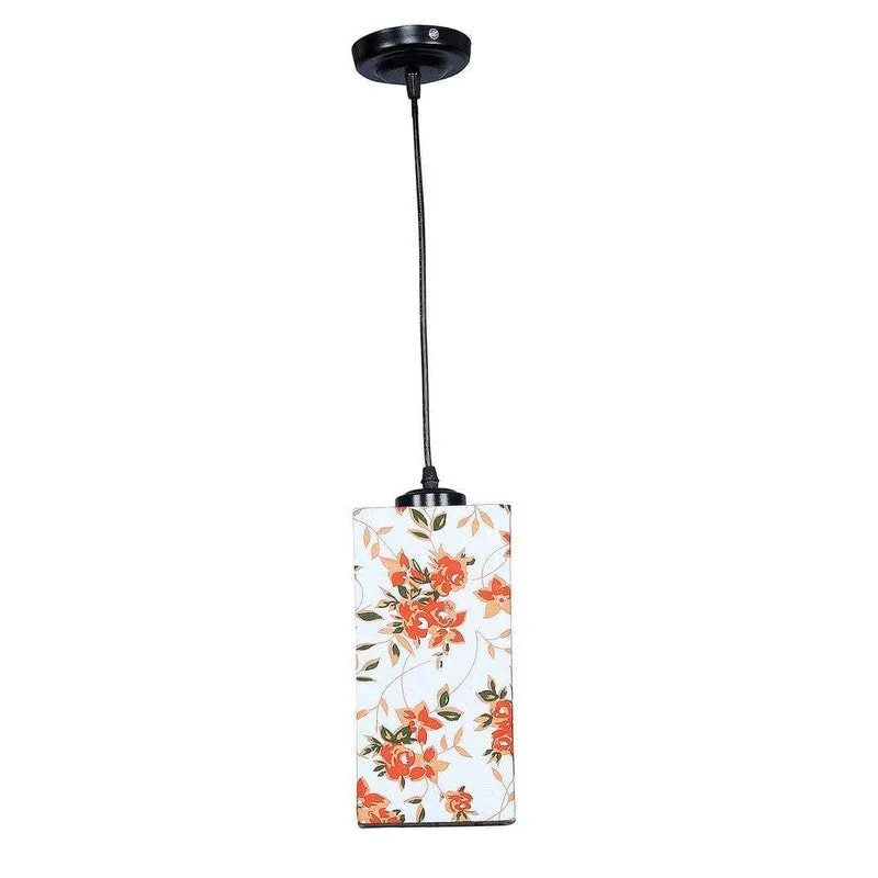 Orange Life Fabric Ceiling Lamp media 5