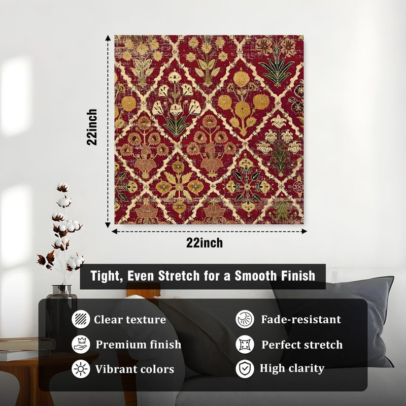 Desi Motif Canvas Wall Art media 13