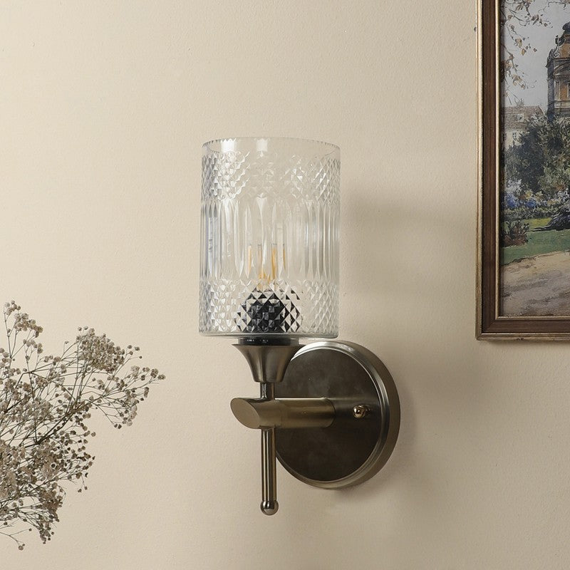 Beloria Elegant Glass Wall Lamp media 6