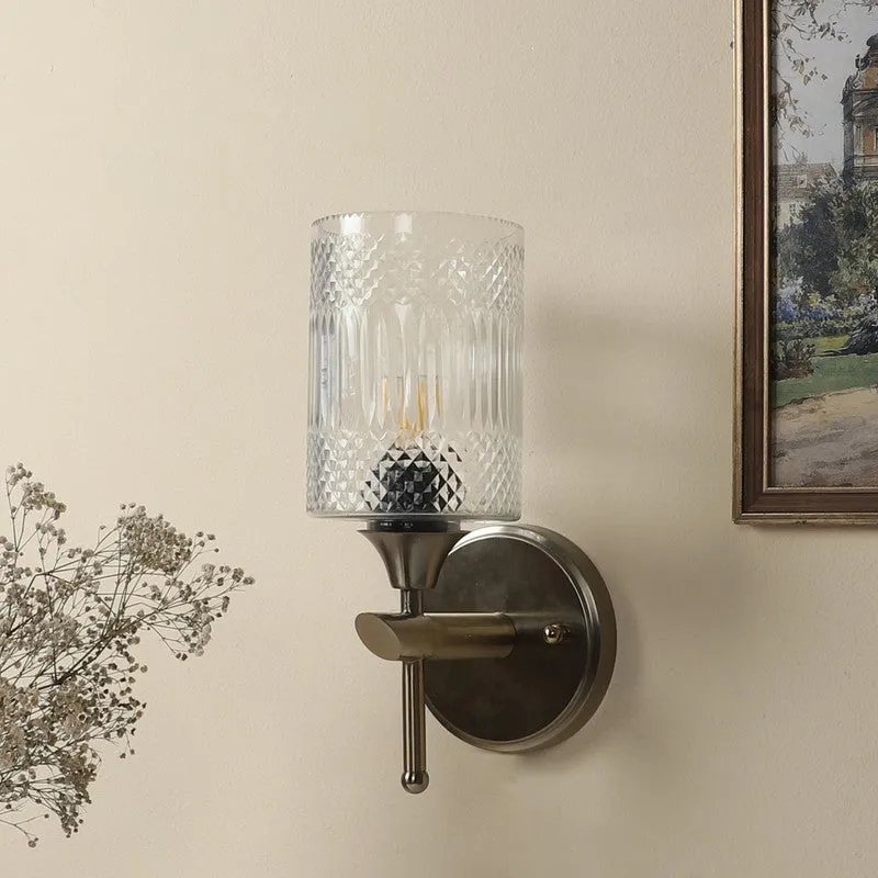 Beloria Elegant Glass Wall Lamp media 6