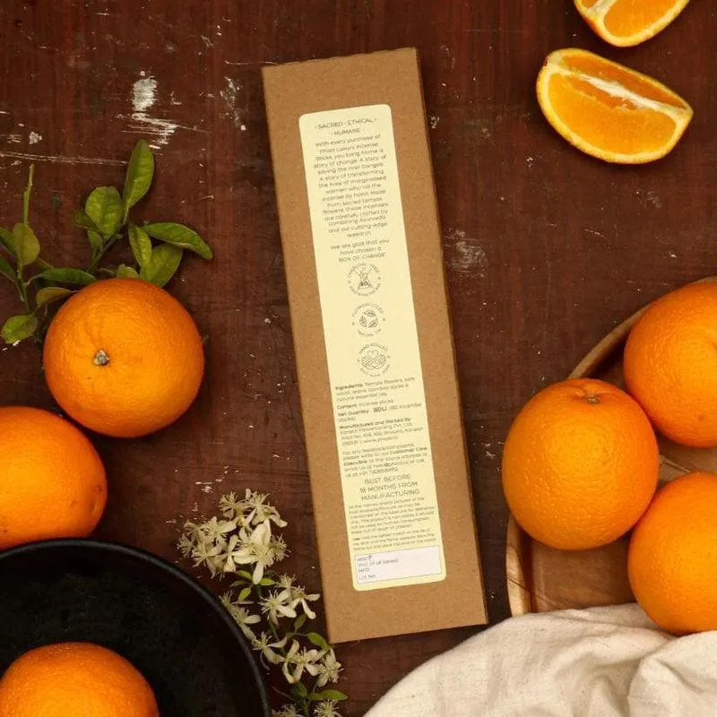 Phool Natural Incense Sticks Refill pack - Orange media 3