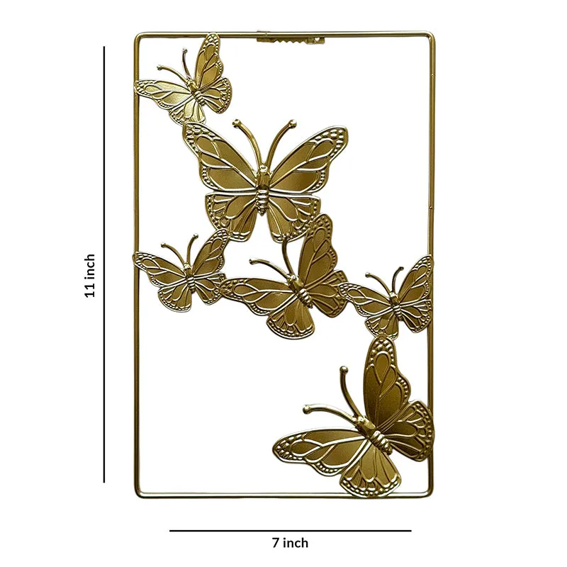 Sculpted Mariposa Metal Wall Accent - Set Of Two media 7