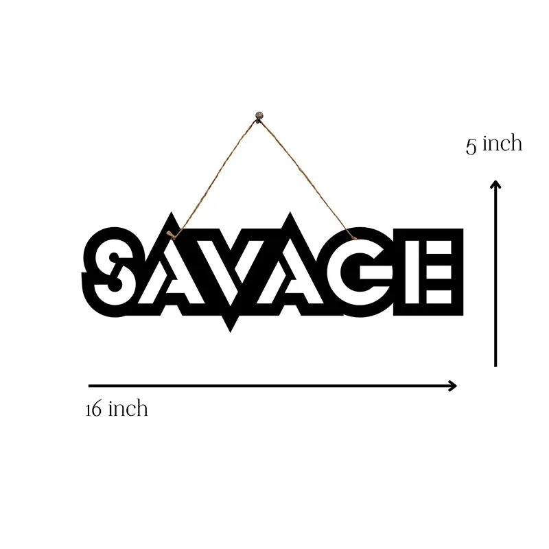 Savage Mild Steel Wall Accent media 5