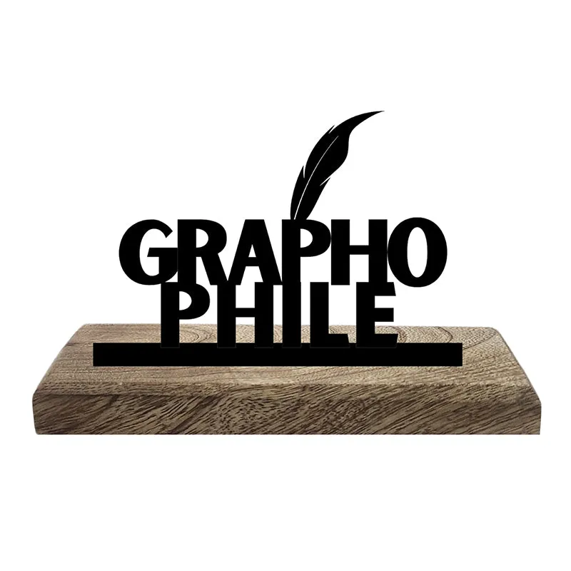 Graphophile Showpiece - Set Of Two media 3