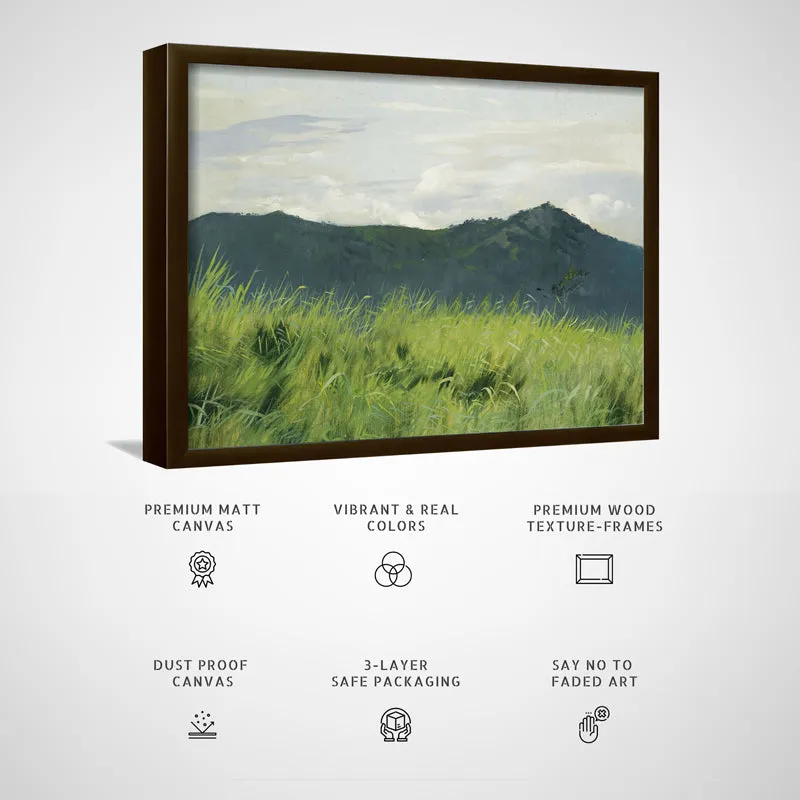Grassy Knolls Wood Wall Art With Frame media 5
