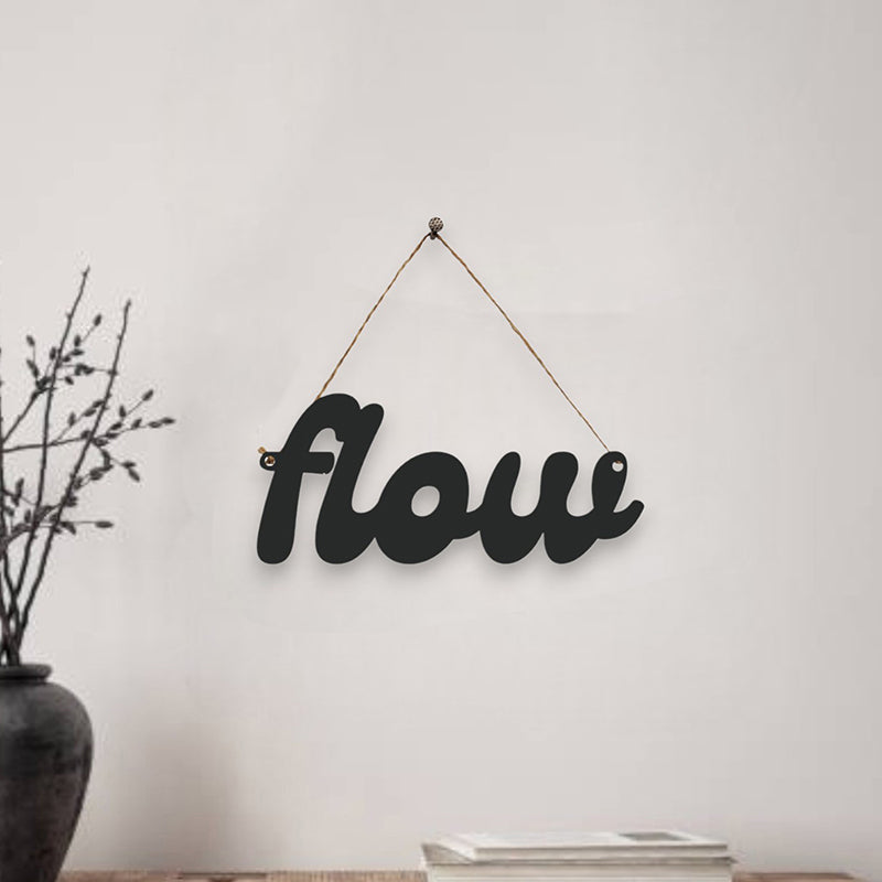 Flow Mild Steel Wall Accent