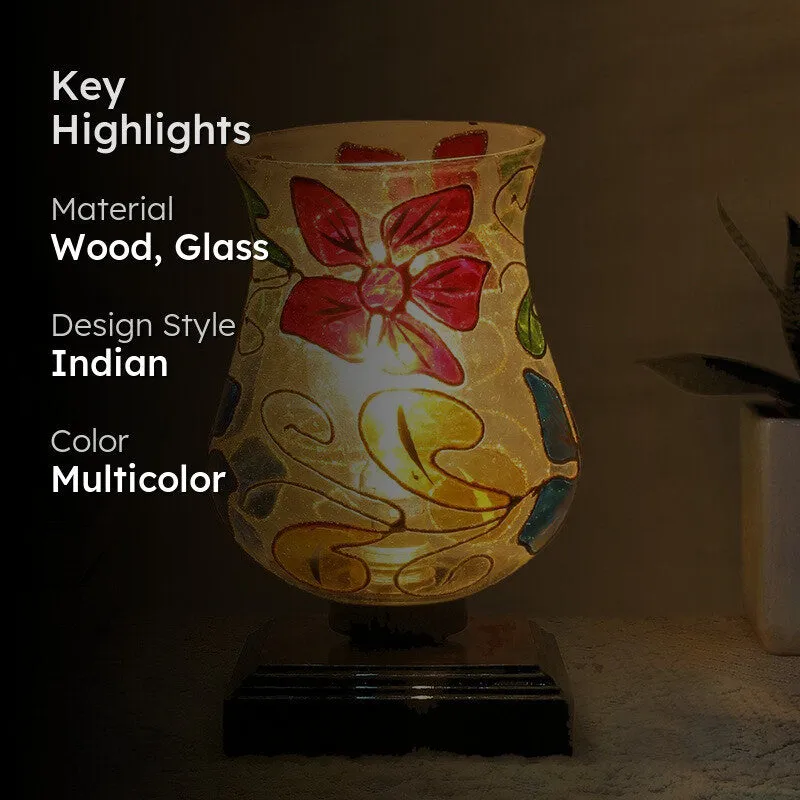 Interstellar Mosaic Glass Table Lamp - Multicolor media 2