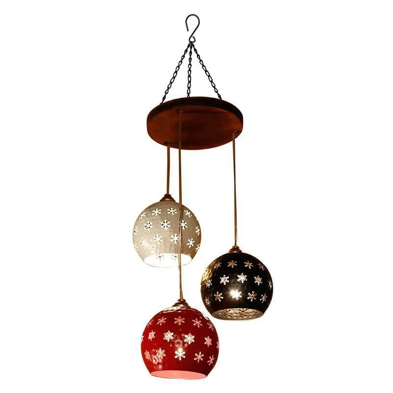 Dome Drova Cluster Metal Ceiling Lamp media 3