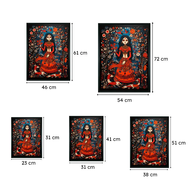Scarlet Lady Canvas Wall Art media 8