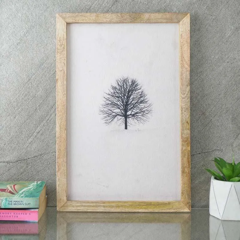 Leafless Tree Canvas Painting media 1