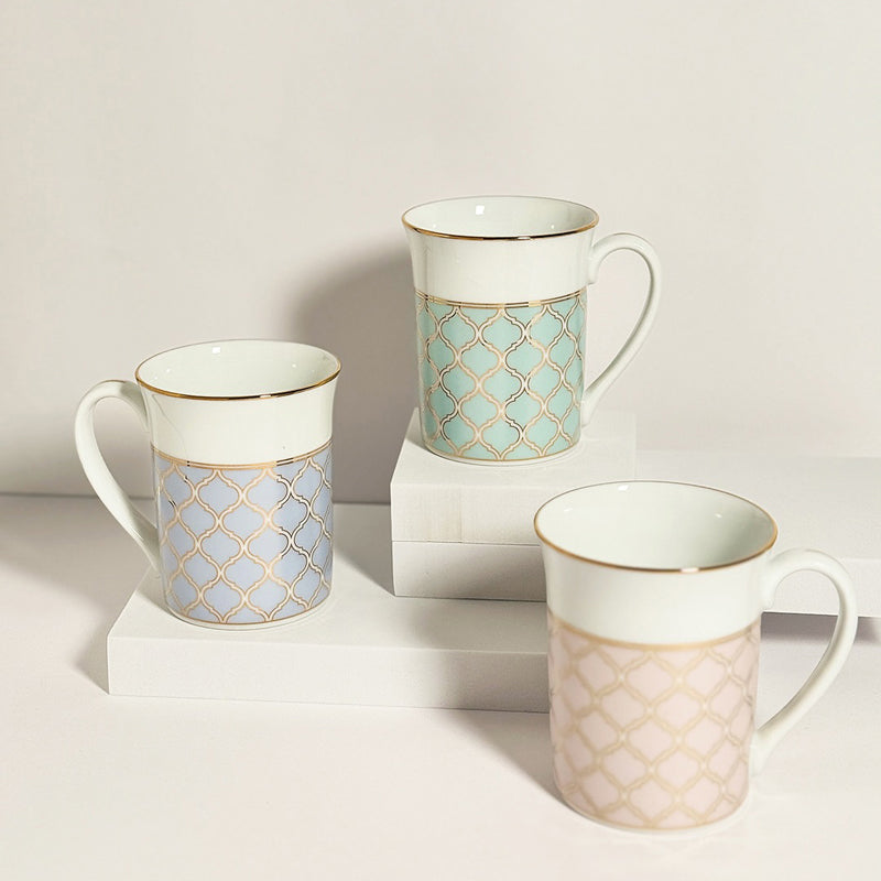 Noritake Eternal Palace Porcelain Coffee Mug (Grey) - 280 mL image 5