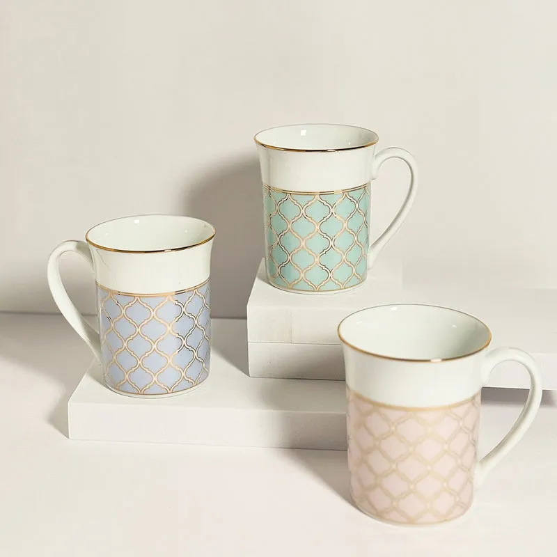 Noritake Eternal Palace Porcelain Coffee Mug (Grey) - 280 mL media 5