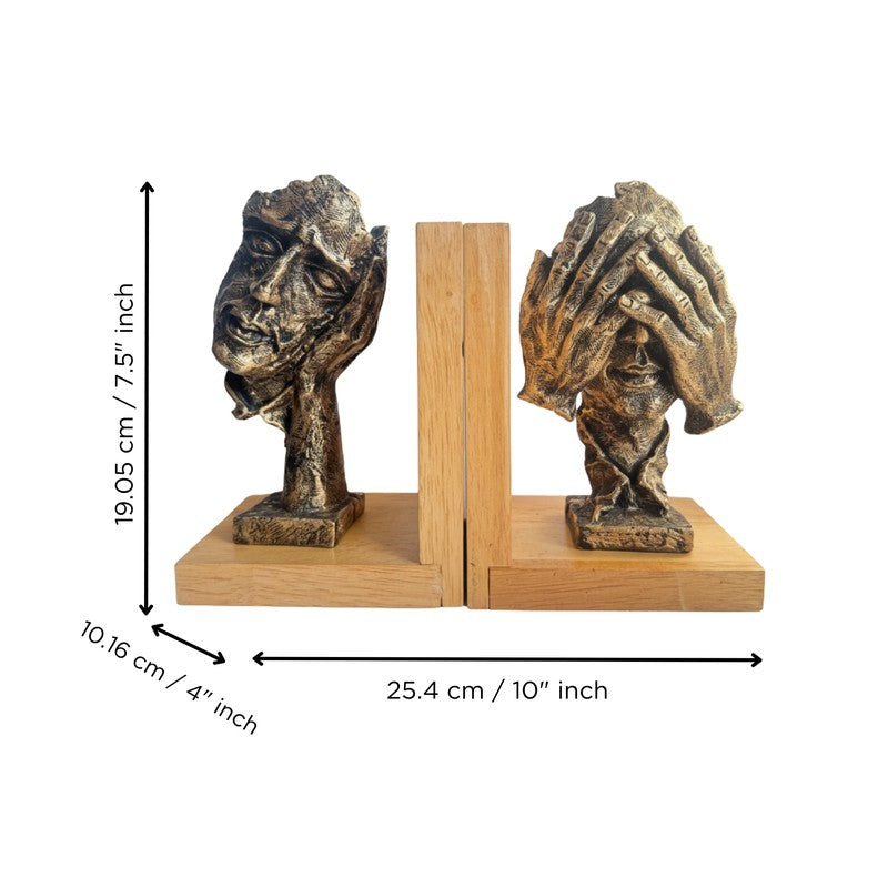 Thinkara Resin Book End - Set of Two media 5