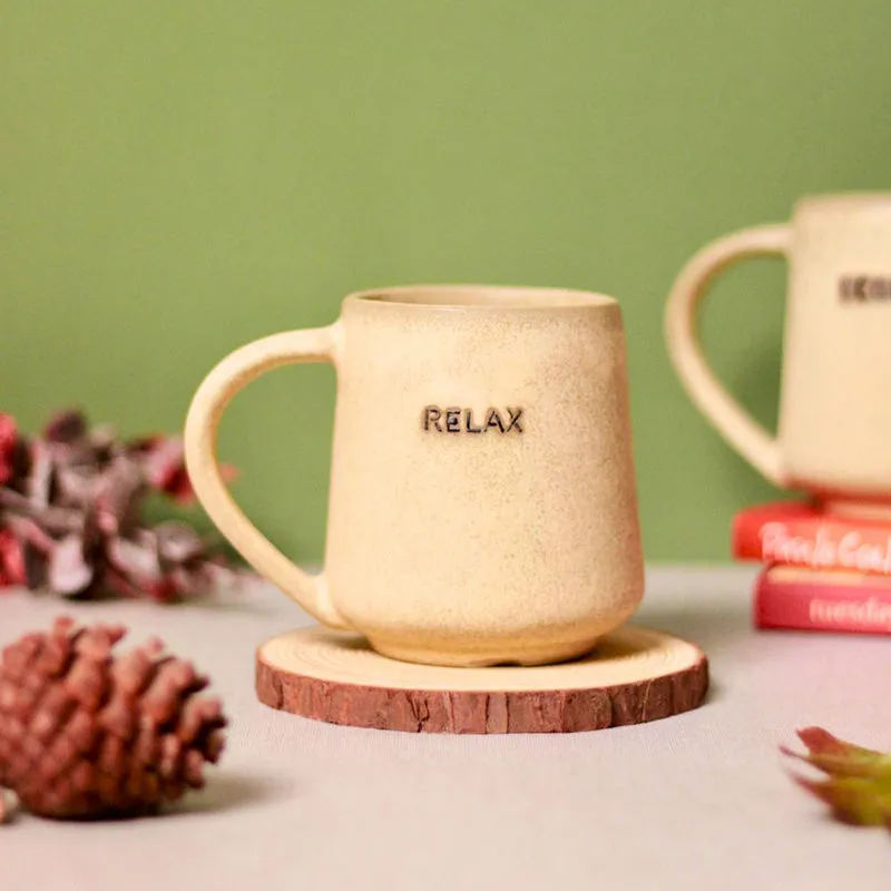 Relax Ceramic Coffee Ceramic Coffee Mug (300 mL) media 3