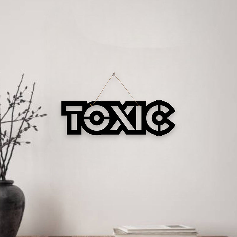 Toxic Mild Steel Wall Accent