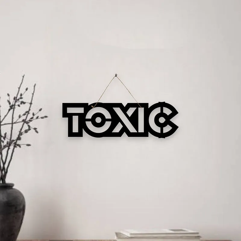 Toxic Mild Steel Wall Accent media 1