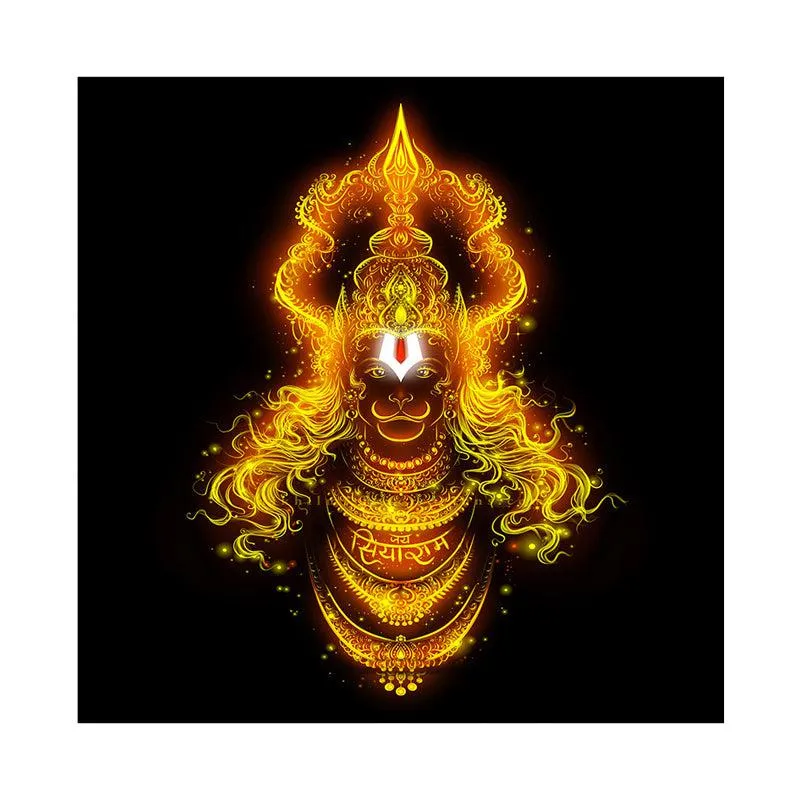 Hanuman Wall Painting media 4