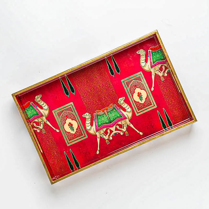 Camel Carriage Serving Tray media 6