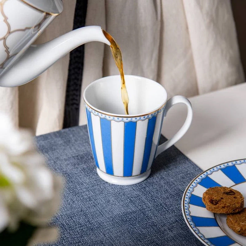 Noritake Porcelain Coffee Mug (Blue) - 300 mL media 3