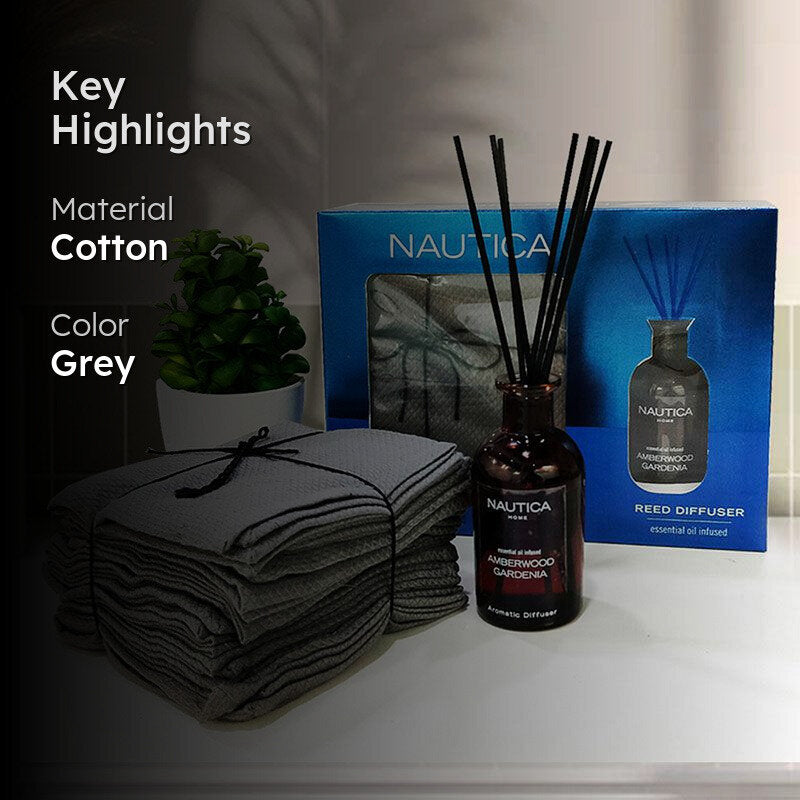 Nautica Cedar Mist Gift Set (Amber Wood & Gardenia) - Sixteen Piece Set media 2