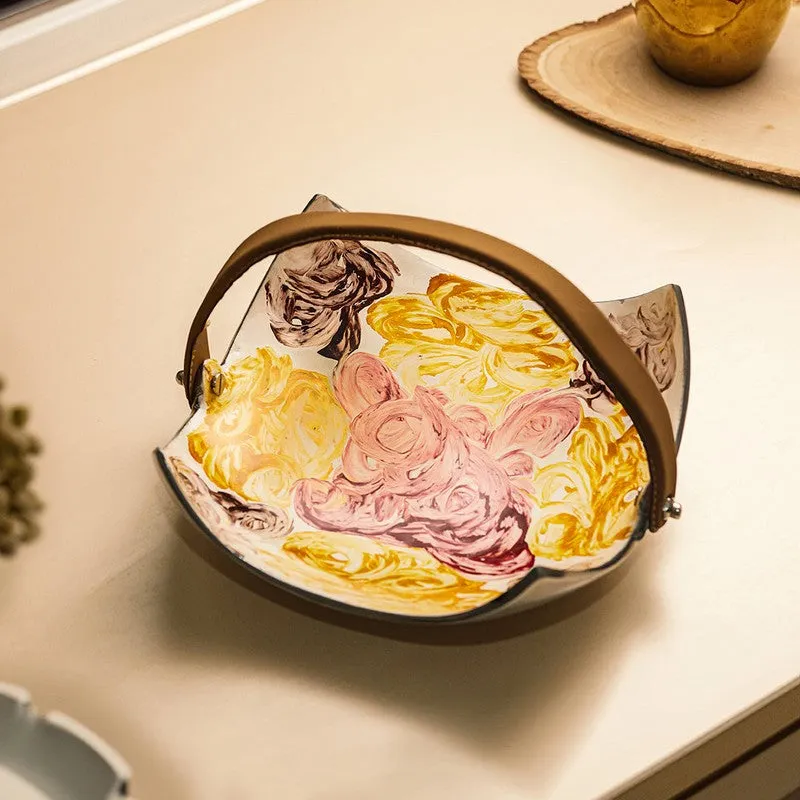 Harvest Hue Artisan Fruit Basket media 1