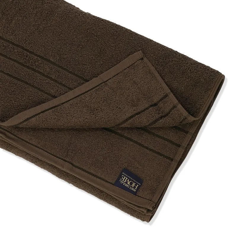 Monte Carlo Clean Wrap Pure Cotton Bath Towel - Dark Brown media 6