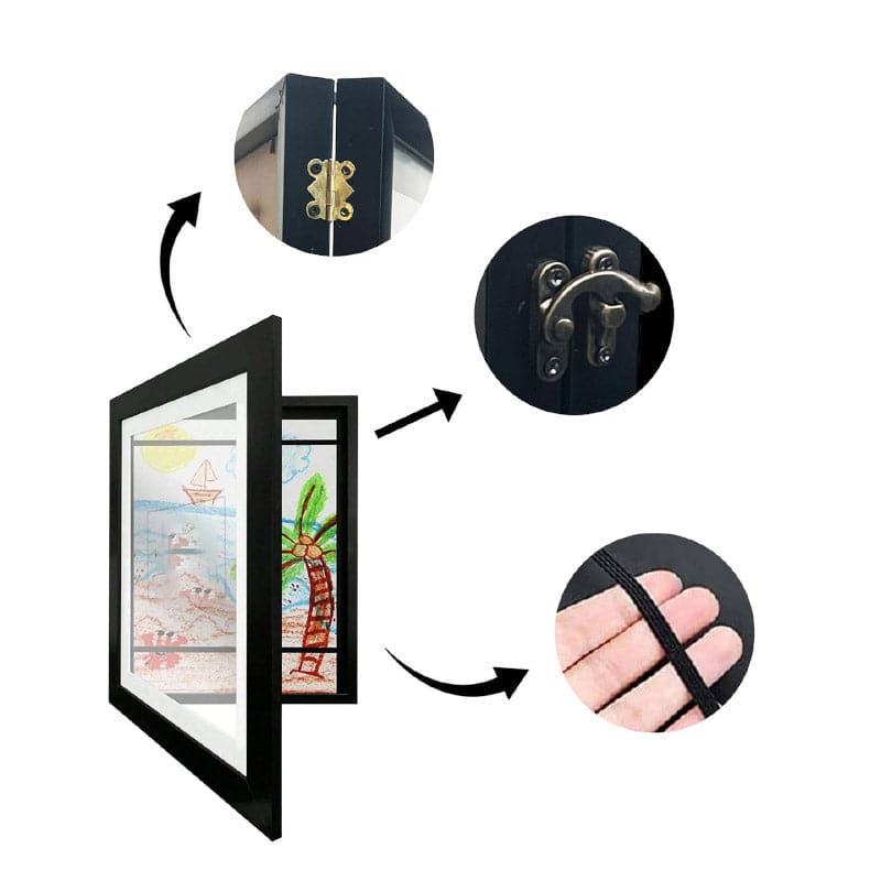 Kiddo Art Photo Frame - Black media 3