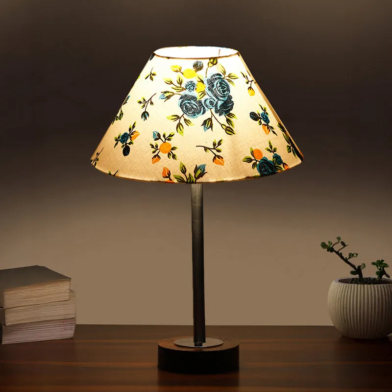 Rafelle Cone Rodin Wooden Table Lamp - Multicolor media 1