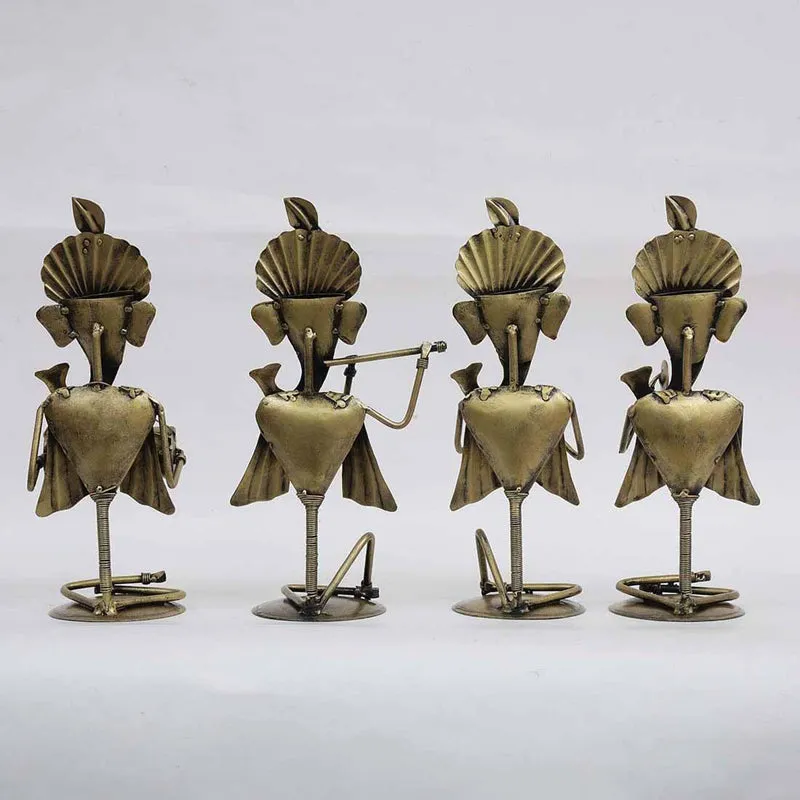 Abstract Art Group Showpiece - Set Of Four media 4