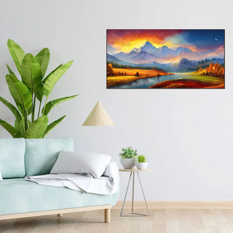 Breeze Bask Canvas Wall Painting media 3