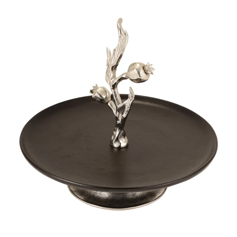 Pomegranate Delica Cake Stand - Black & Silver media 3