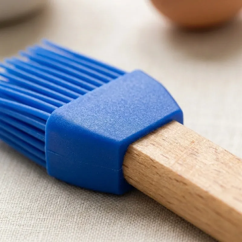 Silicone Pastry Brush (Wooden Handles) media 3